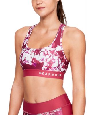 under armour mid crossback bra