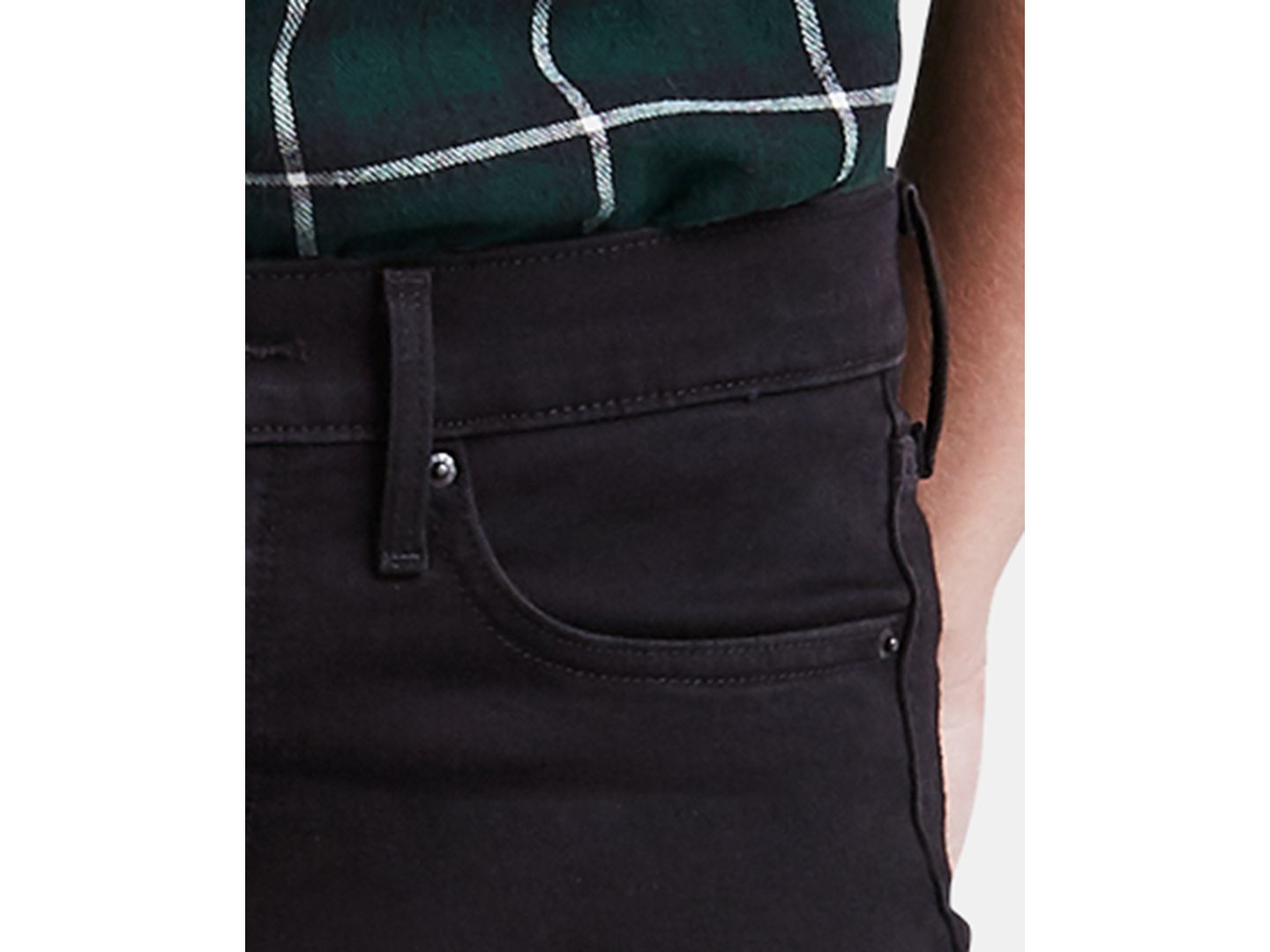 Женские джинсы Levi's 311 Shaping Skinny Jeans in Short Length, цвет: Чёрный — фото 5
