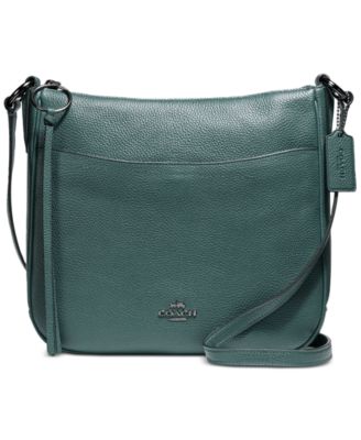 coach pebble leather crossbody