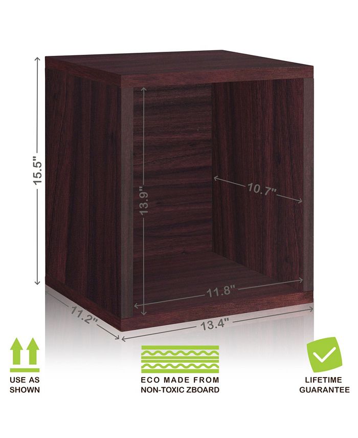 Way Basics Eco Stackable Storage Cube Plus and Cubby Organizer Macy's