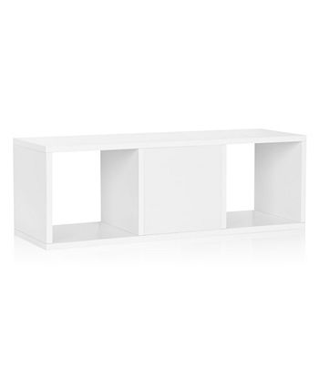 Way Basics Eco 3 Cubby Storage Bench and Stackable Organizer - Macy's