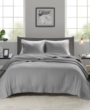 Madison Park Keaton 3-Piece Full/Queen Quilted Coverlet Set