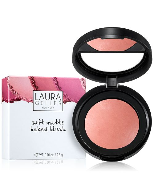 Laura Geller Beauty Soft Matte Baked Blush Reviews Makeup