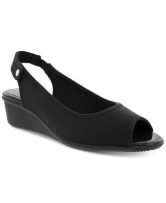Karen Scott - Yameen Peep-Toe Wedges
