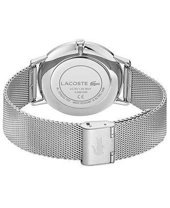 Lacoste Men s Moon Ultra Slim Stainless Steel Mesh Bracelet Watch