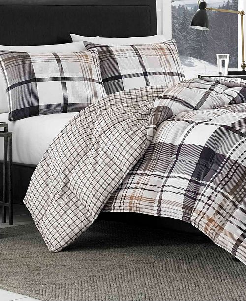 Eddie Bauer Normandy Plaid Comforter Set Full Queen Reviews