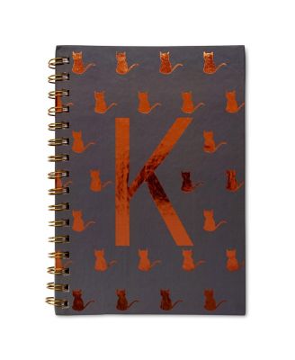 Tri-Coastal Design - Monogram Spiral Notebook "K"