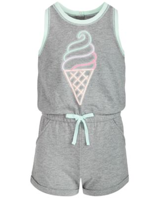 Epic Threads - Big Girls Ice Cream Cone Romper