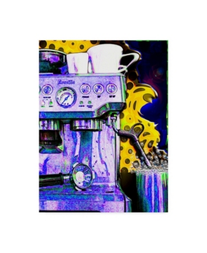 Trademark Global Dana Brett Munach 'latte Color' Canvas Art In Multi