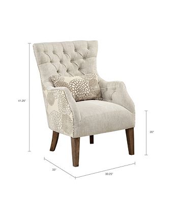Furniture - Braun Accent Chair, Quick Ship