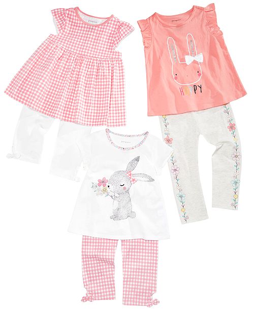 First Impressions Baby Girls Easter Bunny Mix Match Separates
