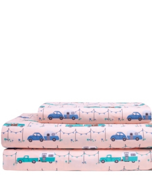 Microfiber Whimsical Twin Sheet Set Bedding