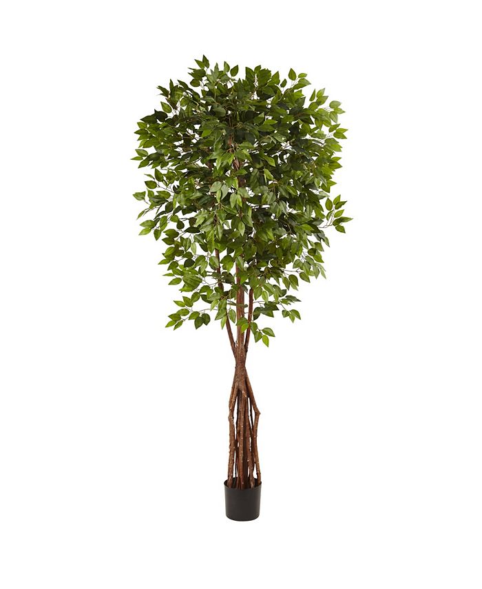 Nearly Natural - 7.5' Super Deluxe Ficus Tree