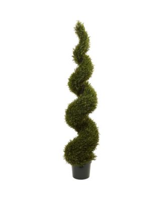 Nearly Natural - 6' Rosemary Spiral Tree