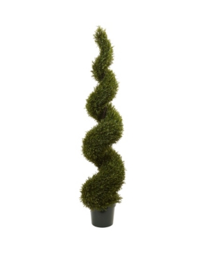 NEARLY NATURAL 6' ROSEMARY SPIRAL TREE 