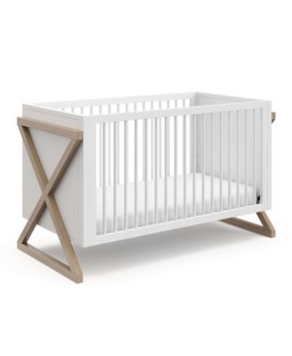 Storkcraft - Equinox 3-in-1 Convertible Crib - White & Vintage Driftwood