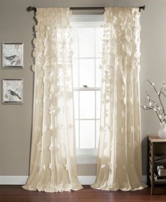 Lush Decor Riley Window Curtain Panel