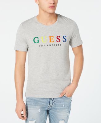 GUESS - Men's Heathered Logo T-Shirt