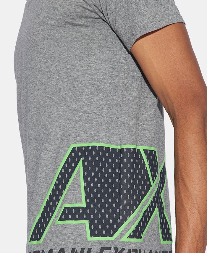 A|X Armani Exchange Men's V-Neck Logo T-Shirt - Macy's
