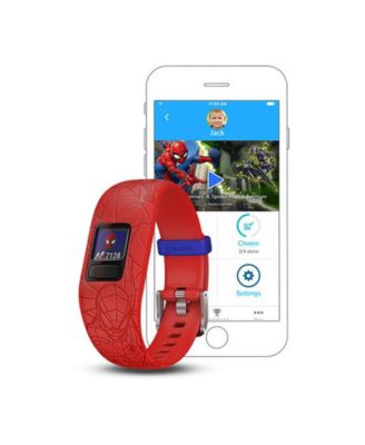 garmin vivofit jr spider man red