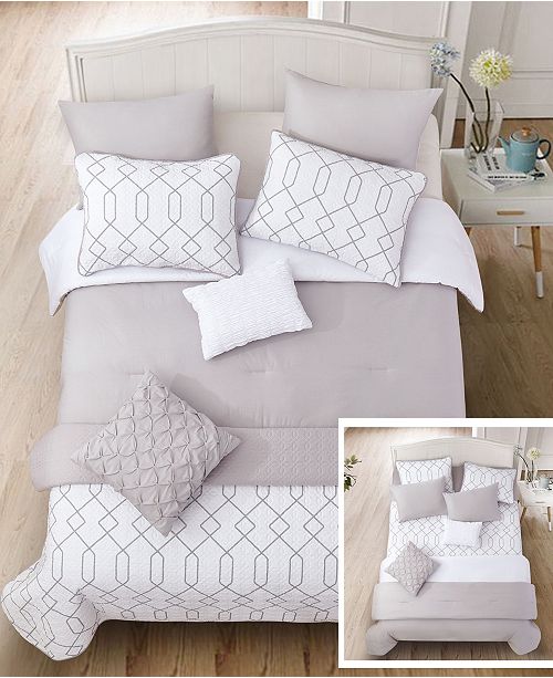 Riverbrook Home Alexander 6 Pc Twin Layered Comforter And Coverlet