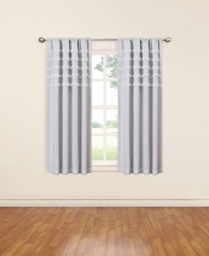 Eclipse Ruffled Batiste Thermalayer Panel, 50" X 63" In White