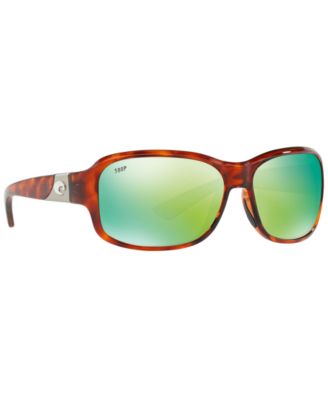 Galvanic Replacement Lenses For Costa Del Mar Inlet Sunglasses – Chrome + Black Polarized Lens Combo Pack (Frame Not Included)