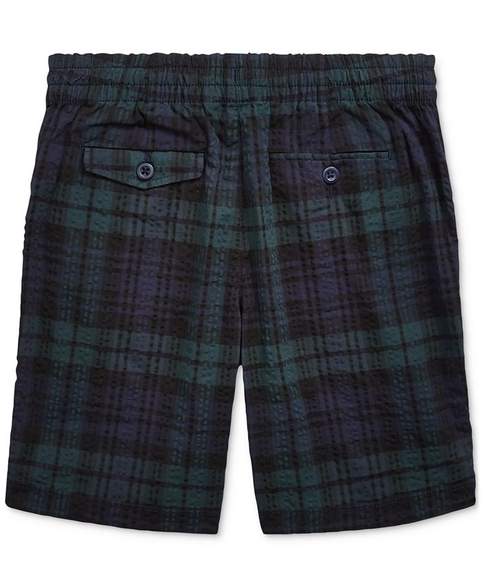 Polo Ralph Lauren Big Boys Polo Prepster Seersucker Shorts - Macy's