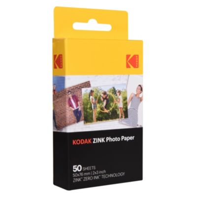 Kodak 2" x 3" Premium Zink Photo Paper - 50 Sheets