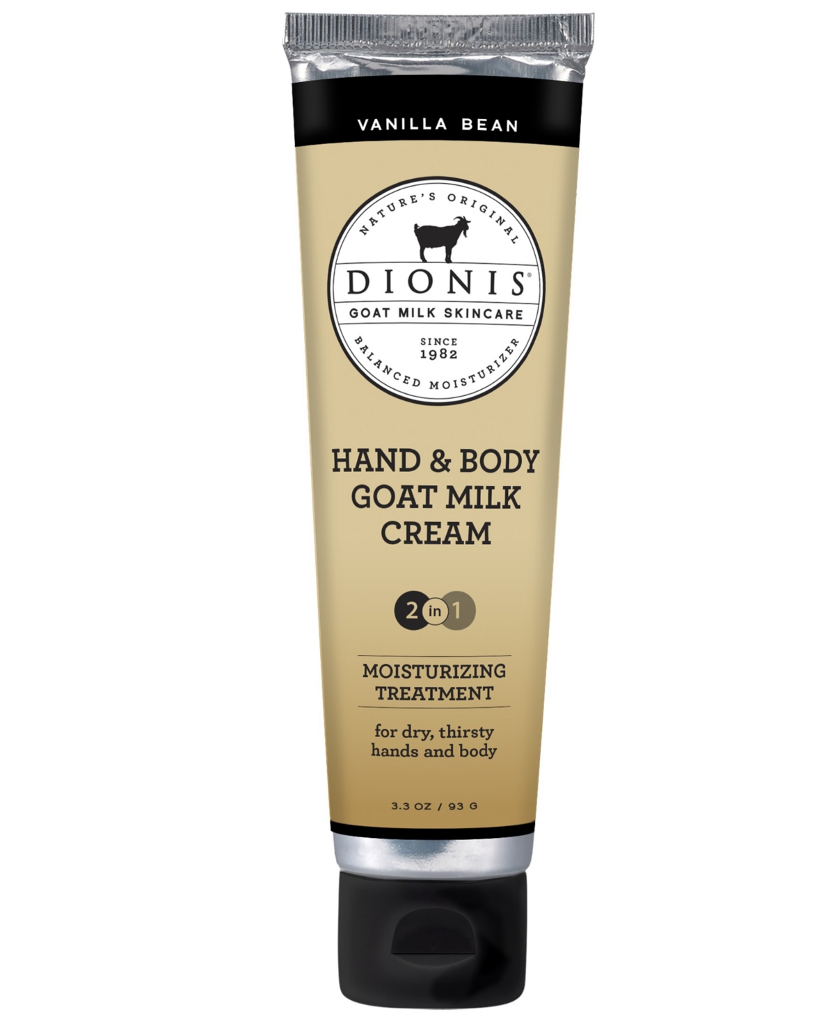 Dionis Vanilla Bean Hand & Body Goat Milk Cream