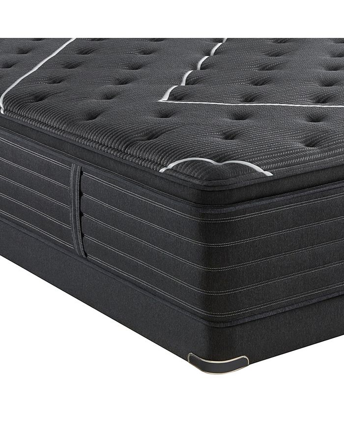 Beautyrest KClass 18" Ultra Plush Pillow Top Mattress Set Queen Split