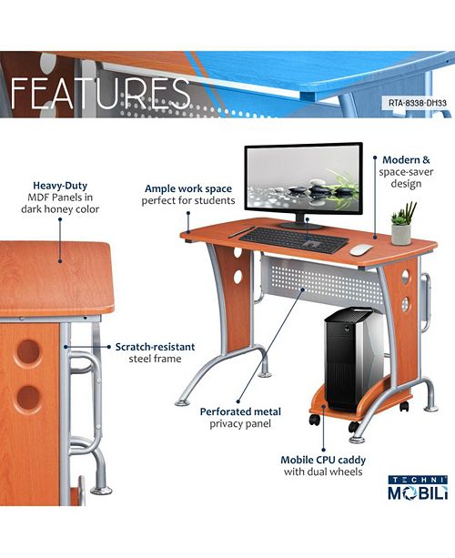 Rta Products Techni Mobili Modern Computer Desk Reviews