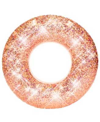 Brooke And Dylan - Glitter Pool Tube 48" - Rose Gold Glitter