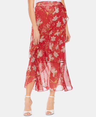 Vince Camuto - Printed Wrap Skirt