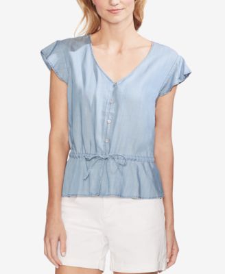 vince camuto peplum top