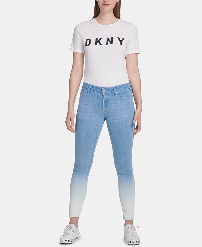 DKNY Ombré Skinny Jeans - Macy's