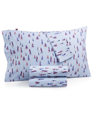 tommy hilfiger twin sheet set