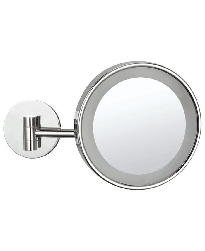 Nameeks Glimmer WallMounted Single Face 3x LED Makeup Mirror Macy's