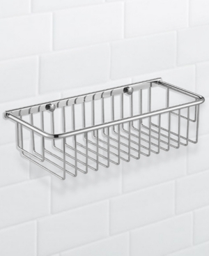 Nameeks General Hotel Chrome Wall-Mounted Wire Shower Basket Bedding