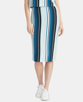 RACHEL Rachel Roy - Striped Sweater Tube Skirt