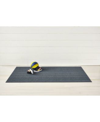 Skinny Stripe Shag Rug - 24" x 72"
