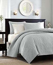 CLOSEOUT! Quebec 3-Pc. Coverlet Set, King/California King