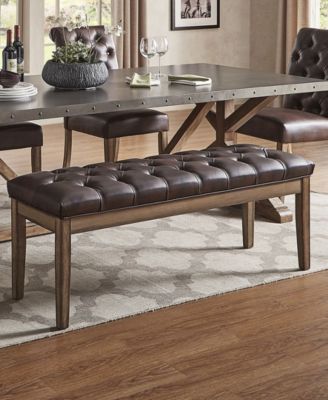 iNSPIRE Q Alvia Premium Tufted 52-Inch Upholstered Bench