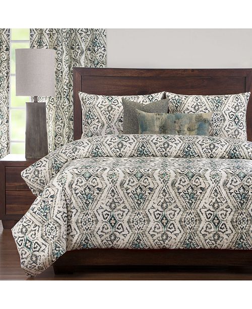 Pologear Malta Teal 5 Piece Twin Luxury Duvet Set Reviews Bed