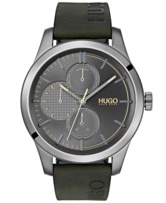 hugo men's discover watch