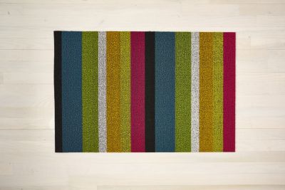 Bold Stripe Utility Floor Mat, 24" x 36"