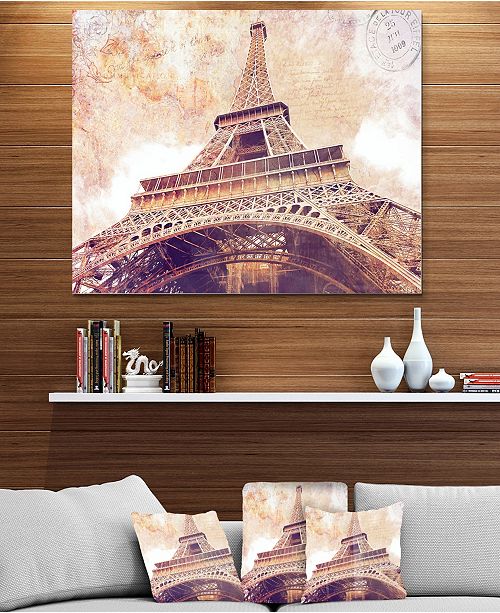Design Art Designart Paris Eiffel Towerparis Postcard Design