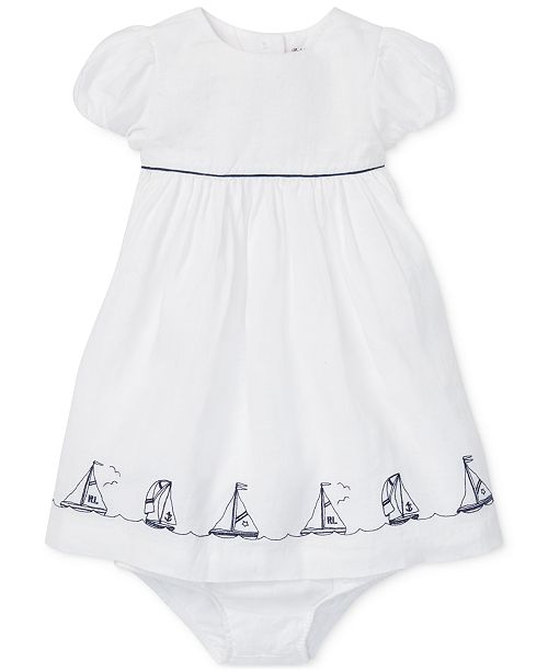 Polo Ralph Lauren Baby Girls Nautical Dress Bloomer Reviews