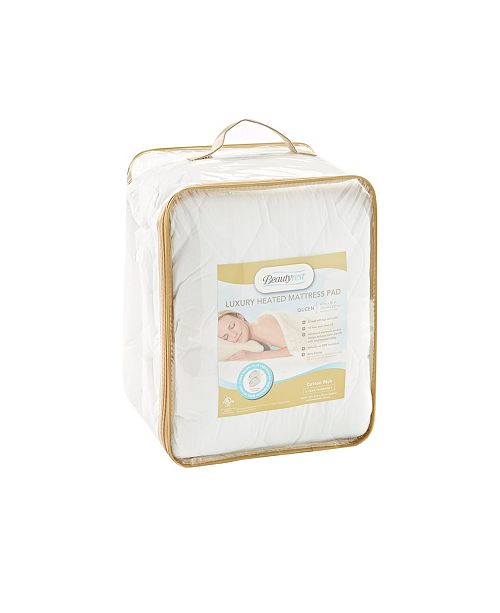 Beautyrest Quilted Twin Electric Heated Mattress Pad Reviews Mattress Pads Toppers Bed Bath Macy S