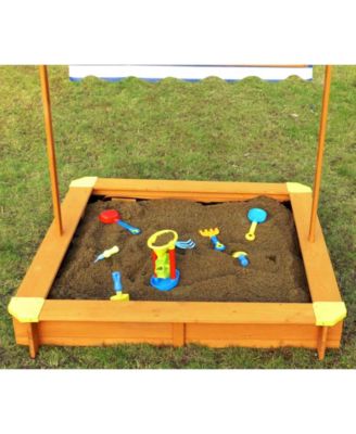 northbeam Sandbox with Canopy